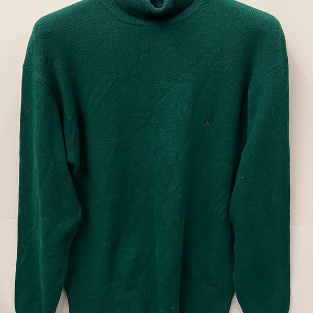 폴로 랄프로렌 램스울 터틀넥 니트 L