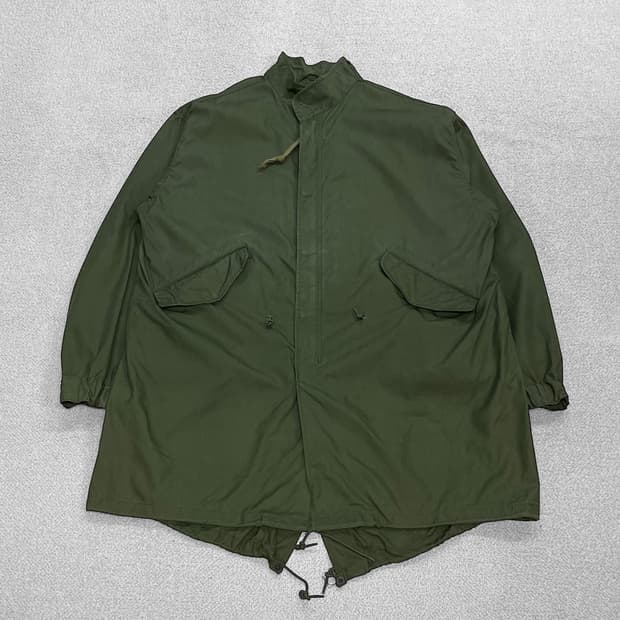 M-65 피쉬테일 오리지널 개파카 카키