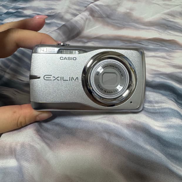 카시오 ex-z550 실버 카메라🪽✨