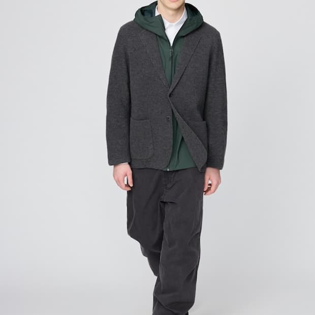 유니클로 C 와이드 파라슈트 팬츠 데님 (무민서 pick)