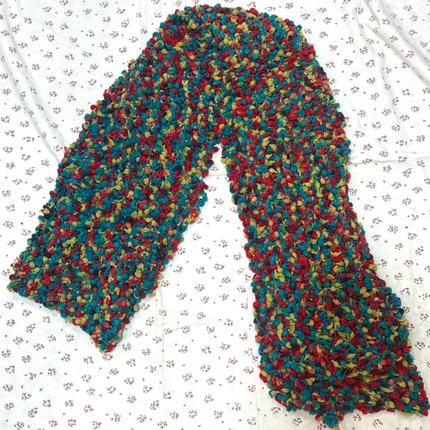 귀여운 빈티지 목도리