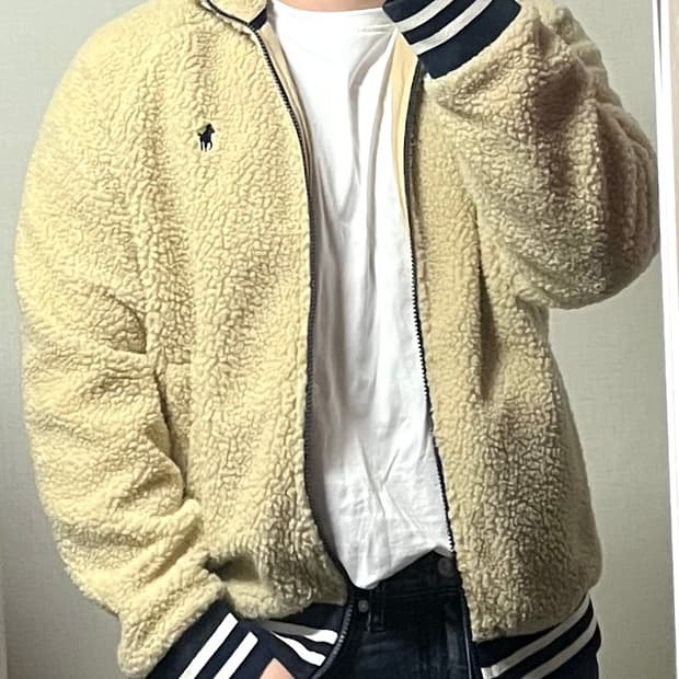 폴로랄프로렌 플리스 뽀글이 자켓