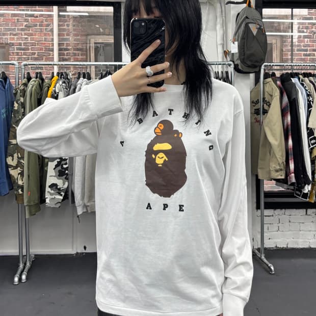 베이프 빅사루 마일로 롱슬리브