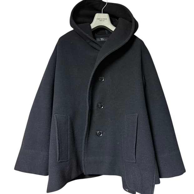 요지야마모토 Y’s 울 후드 자켓