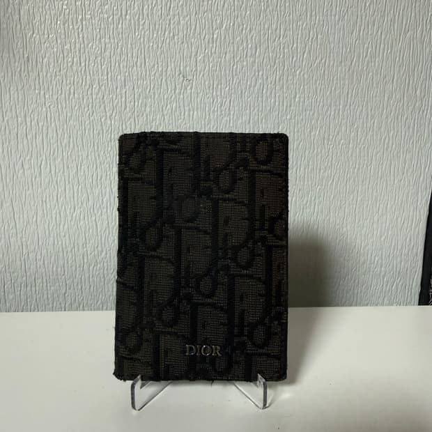 디올 오블리크 지갑