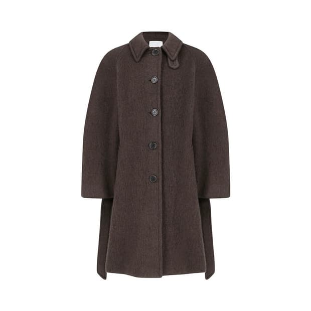 [0] 아모멘토 알파카 래글런 하프코트