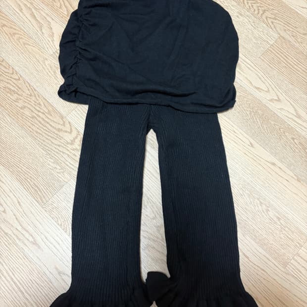 majournee 프릴 스커트팬츠