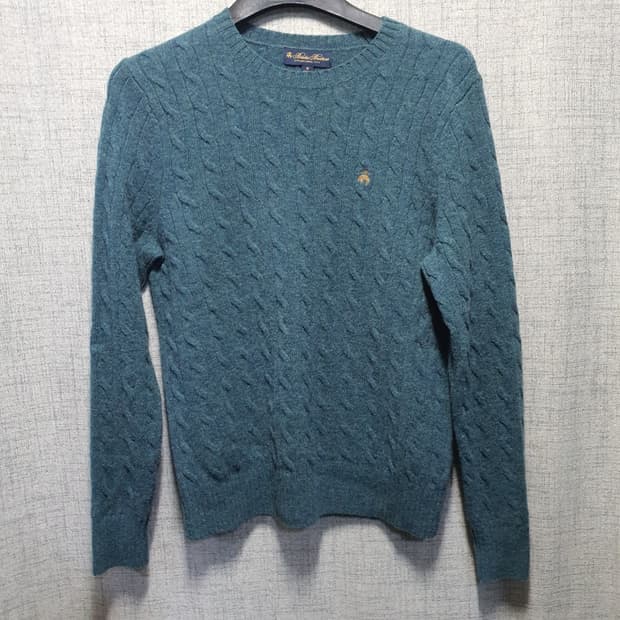 브룩스브라더스 울 꽈베기 니트 스웨터 