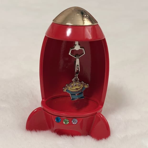 (이체시에눌) 고전 디즈니 픽사 한정판 토이스토리 알린 로켓 백참 케이스