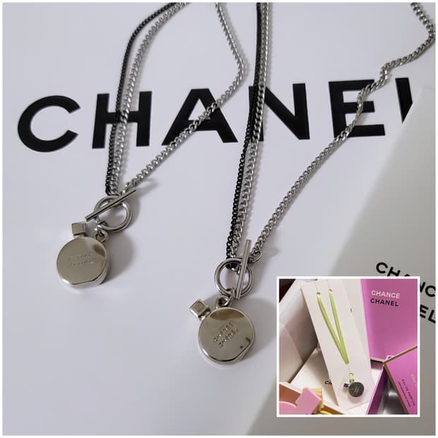 샤넬 뷰티 샹스참 목걸이 팔찌 세트