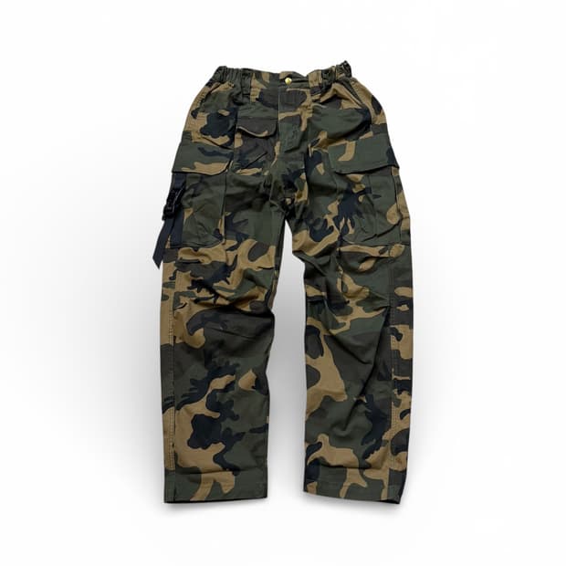 Vintage 카모 플라주 카고 팬츠