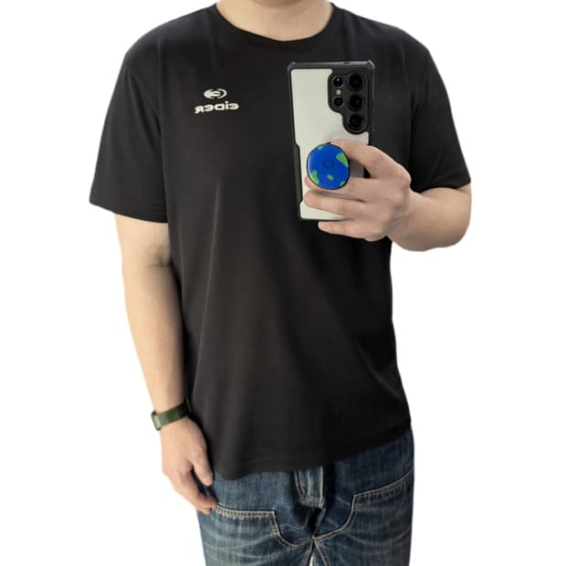 100 아이더 기능성 반팔티셔츠