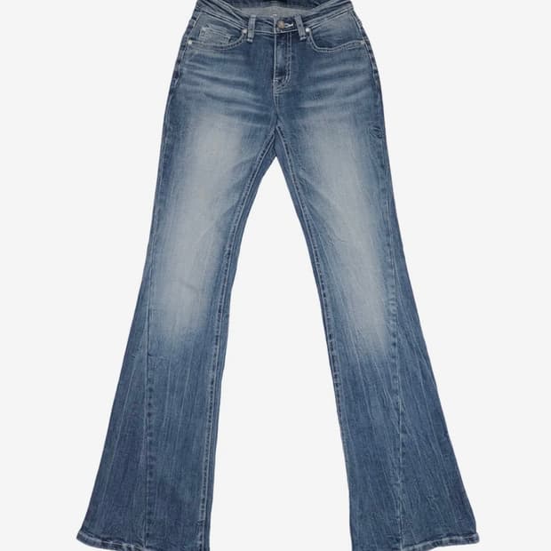시너진 WRINKLE CAT WASHING DENIM PANTS