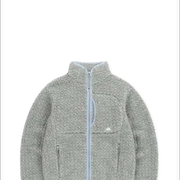 썬러브 쉐르파 플리스 자켓 그레이 