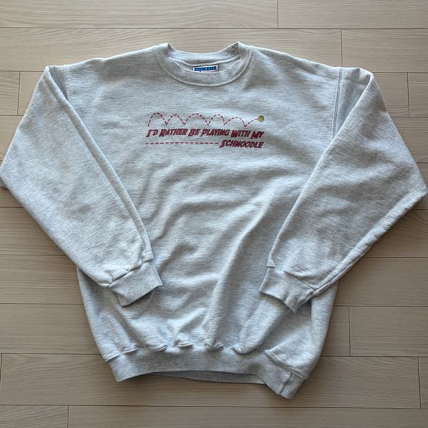 90s Hanes 헤인즈 헤비웨이트 빈티지 스웻 M (103)