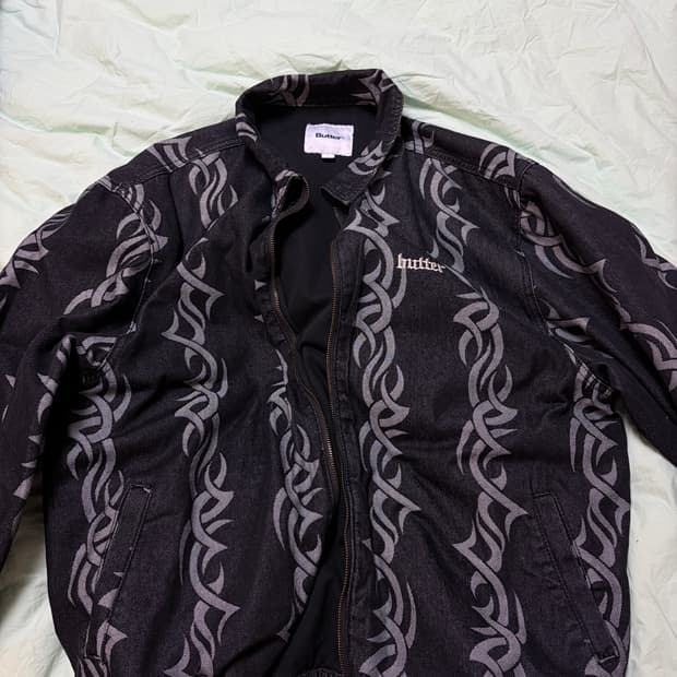 버터 굿즈 데님 자켓