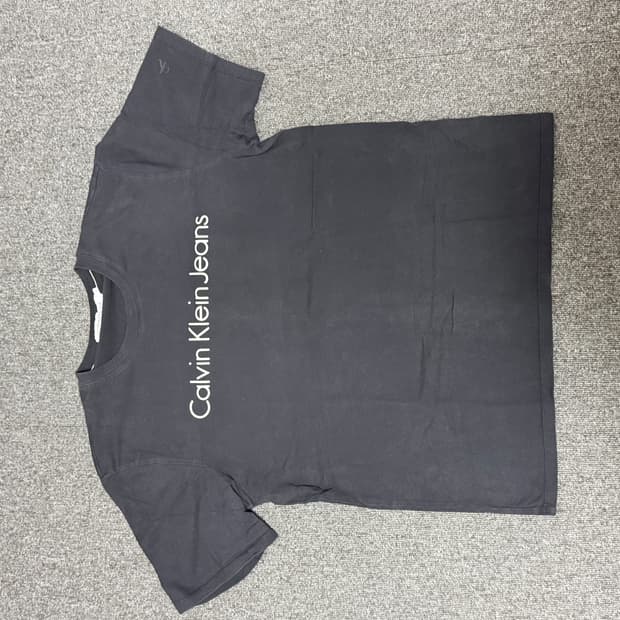 캘빈클라인 로고 티셔츠