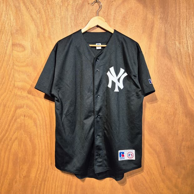 러셀 뉴욕 양키즈 반팔 져지 M 