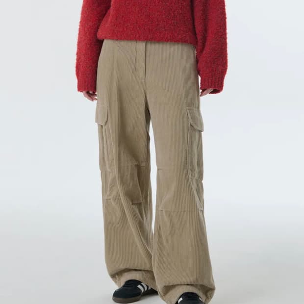 무신사 스탠다드 코듀로이 카고팬츠 24사이즈
