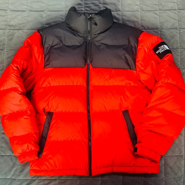 [L] 노스페이스 1992 레트로 눕시 다운자켓 검빨