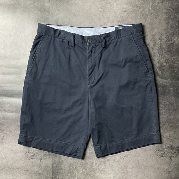 RALPH LAUREN 랄프로렌 네이비 치노 하프팬츠 A01218