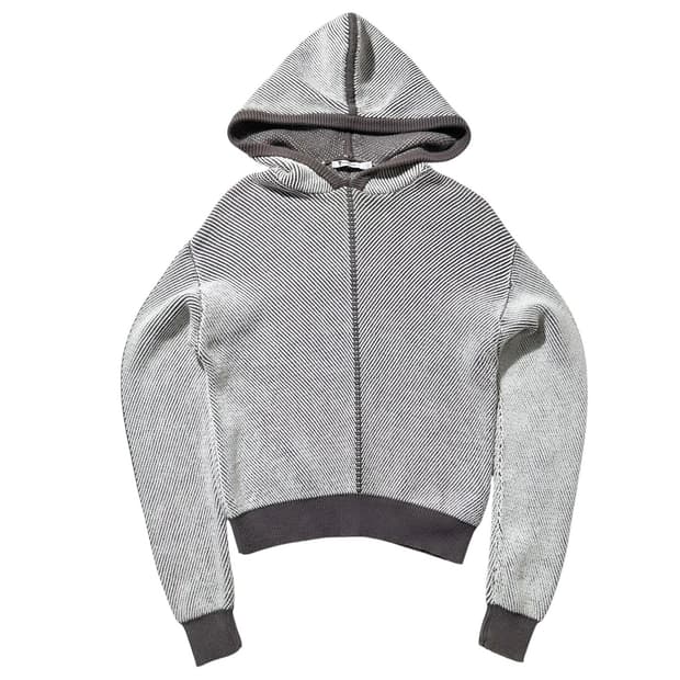 알렉산더 왕 크롭 후드 니트