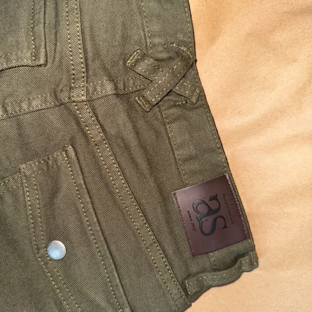 ason  SIDE POCKET CARGO SKIRT / Khaki