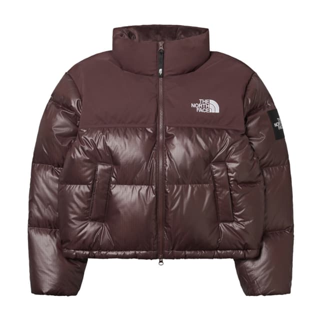 노스페이스 패딩 코코아 브라운 m