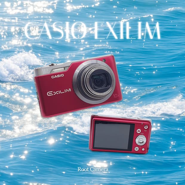 카시오 EXILIM EX-H5 와인 레드🍷 빈티지 디카 디지털카메라