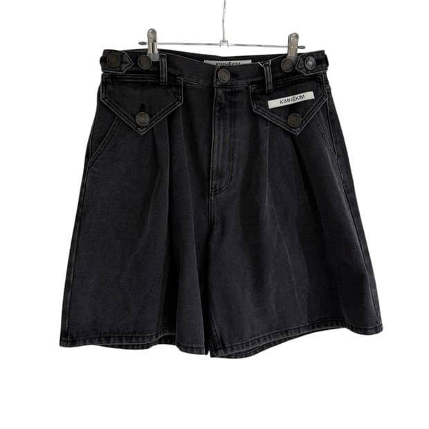 김해김 투포켓 버뮤다 데님 팬츠