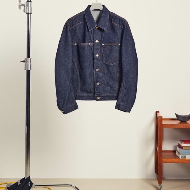 NVRFRGT 네버포겟 3D 데님자켓 리지드