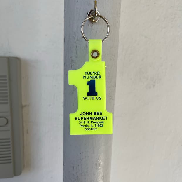 John-Bee Supermarket Promo Keyring