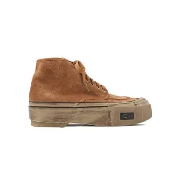 Visvim 비즈빔 리스캄 지패턴 브라운