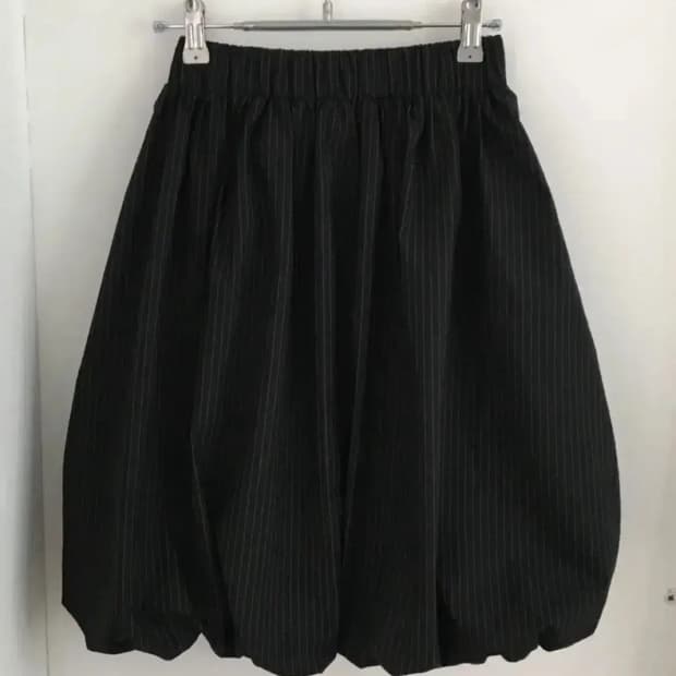 샵 피에브레 미디 펌킨 스커트