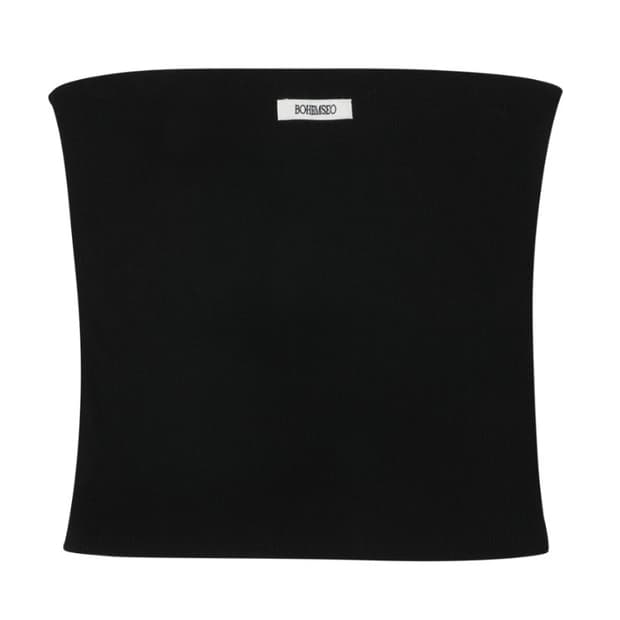 보헤미안서울 베이직 튜브탑 블랙