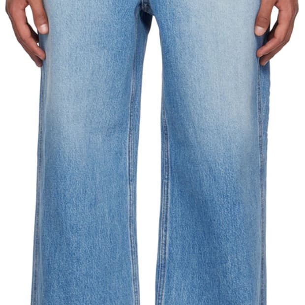 렉토 / 블루 와이드 데님