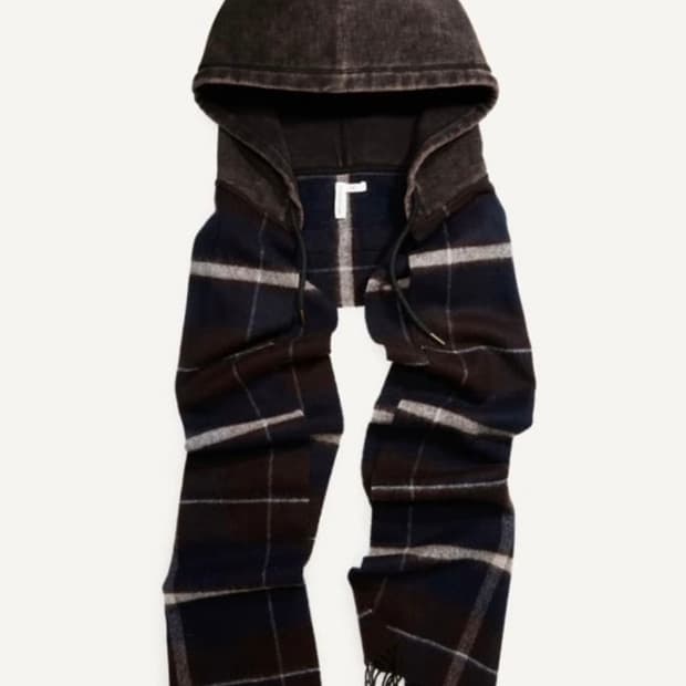 H&M X 글렌마틴스 후드 머플러