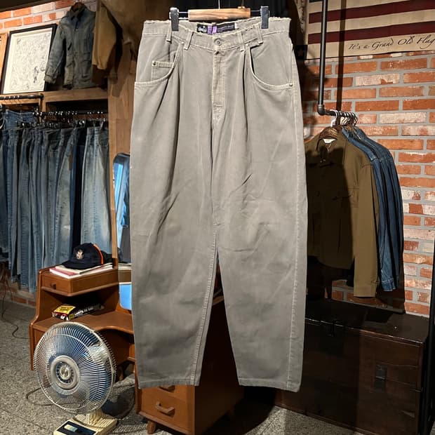 90s USA 빈티지 리바이스 실버탭 배기 데님 팬츠