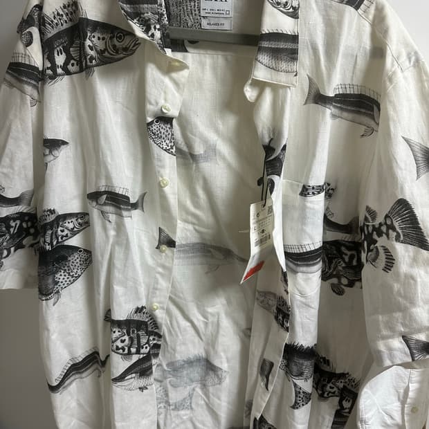 자라 반팔 셔츠 새상품