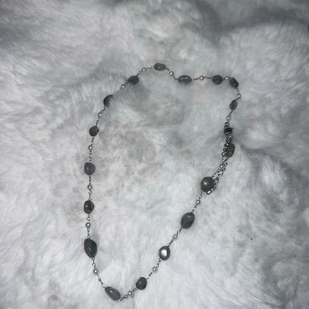 미애 목걸이 오리엔탈 빈티지 그런지