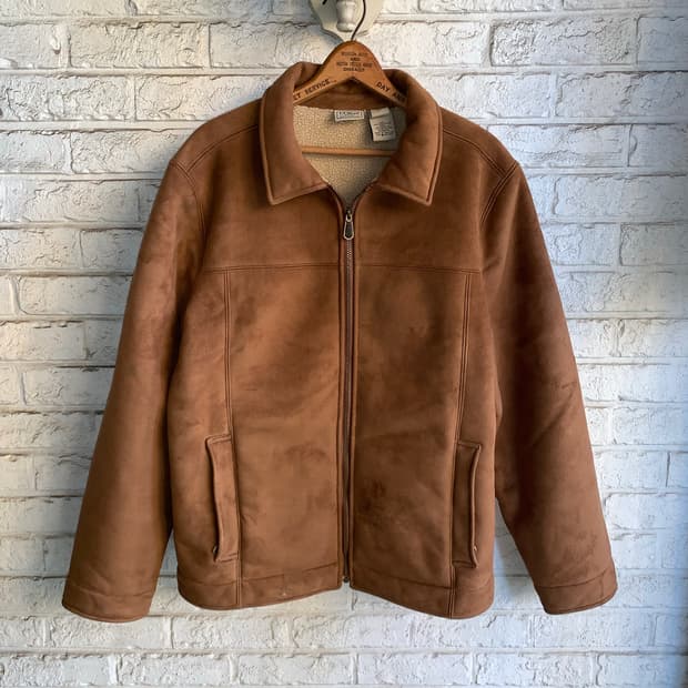 빈티지 엘엘빈 스웨이드 자켓 100 