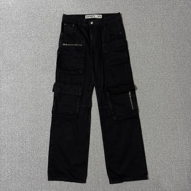 [정가 36만원] 오픈와이와이 데님 카고 팬츠 2사이즈