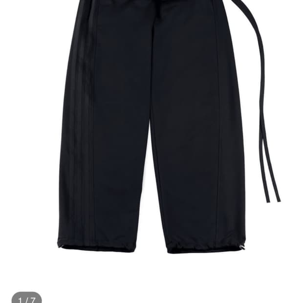 디프런티스오케이 different is ok 레이어드 트랙 팬츠 블랙 1