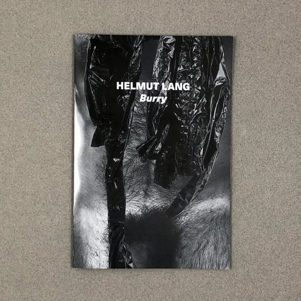 Helmut Lang 'Burry' Zine