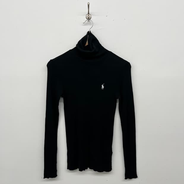 폴로 랄프로렌 블랙 목폴라 여s