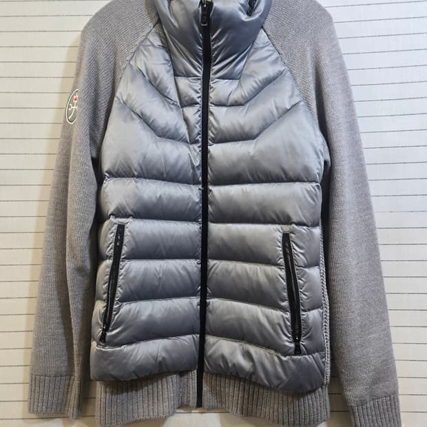 카스텔바작 남성방풍 패딩 가디건 95 그레이