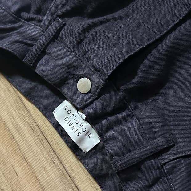 스튜디오니콜슨 REED 스트레이트 데님팬츠 s