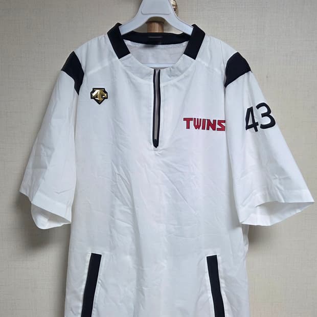 LG 트윈스 아노락 반팔 바람막이