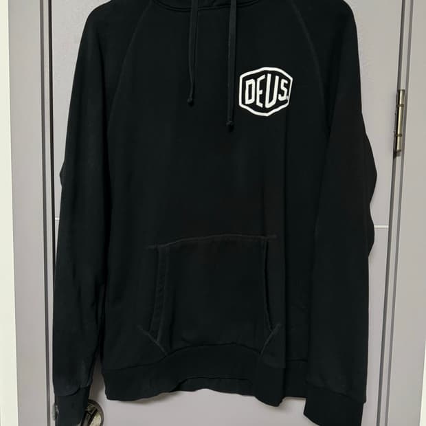 데우스 엑스 마키나 도쿄 후드티 L 블랙 