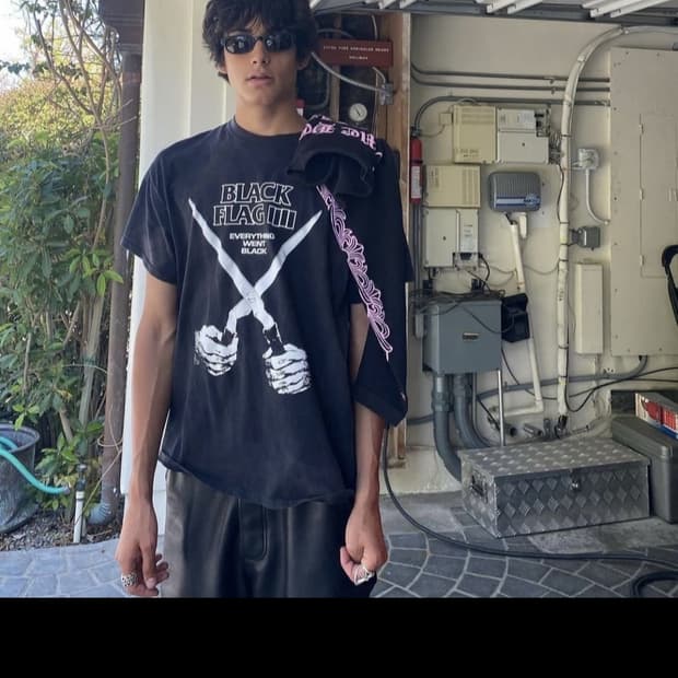 블랙플래그 밴드티 (리프린트) [xl]